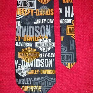 ~Harley Davidson Tie~ HD Logo Collage